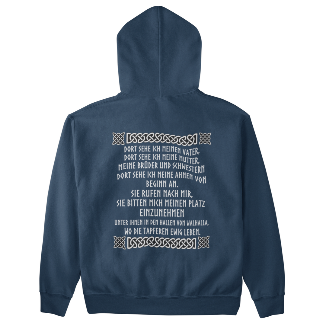 Wikingergebet  - Unisex Organic Hoodie