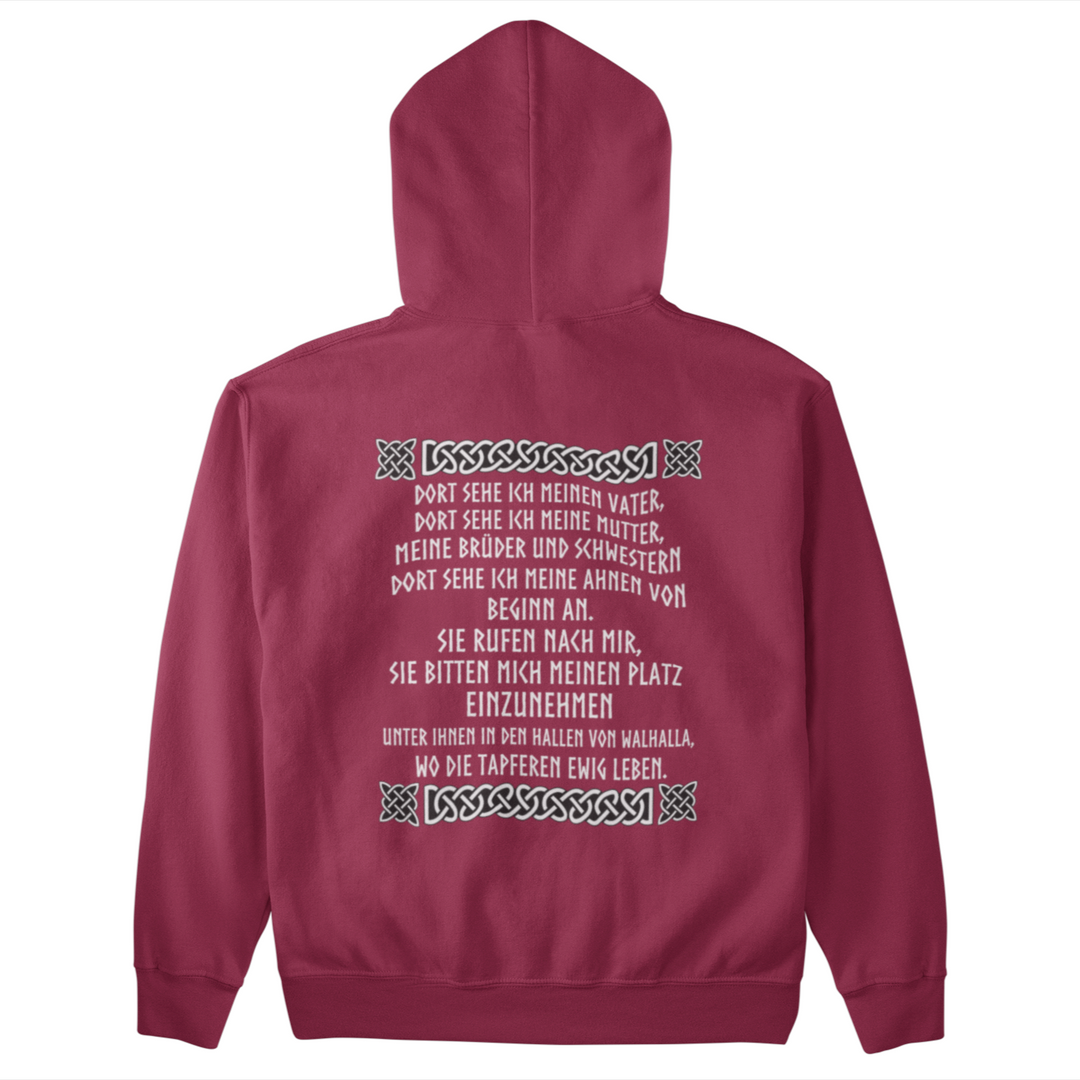 Wikingergebet  - Unisex Organic Hoodie