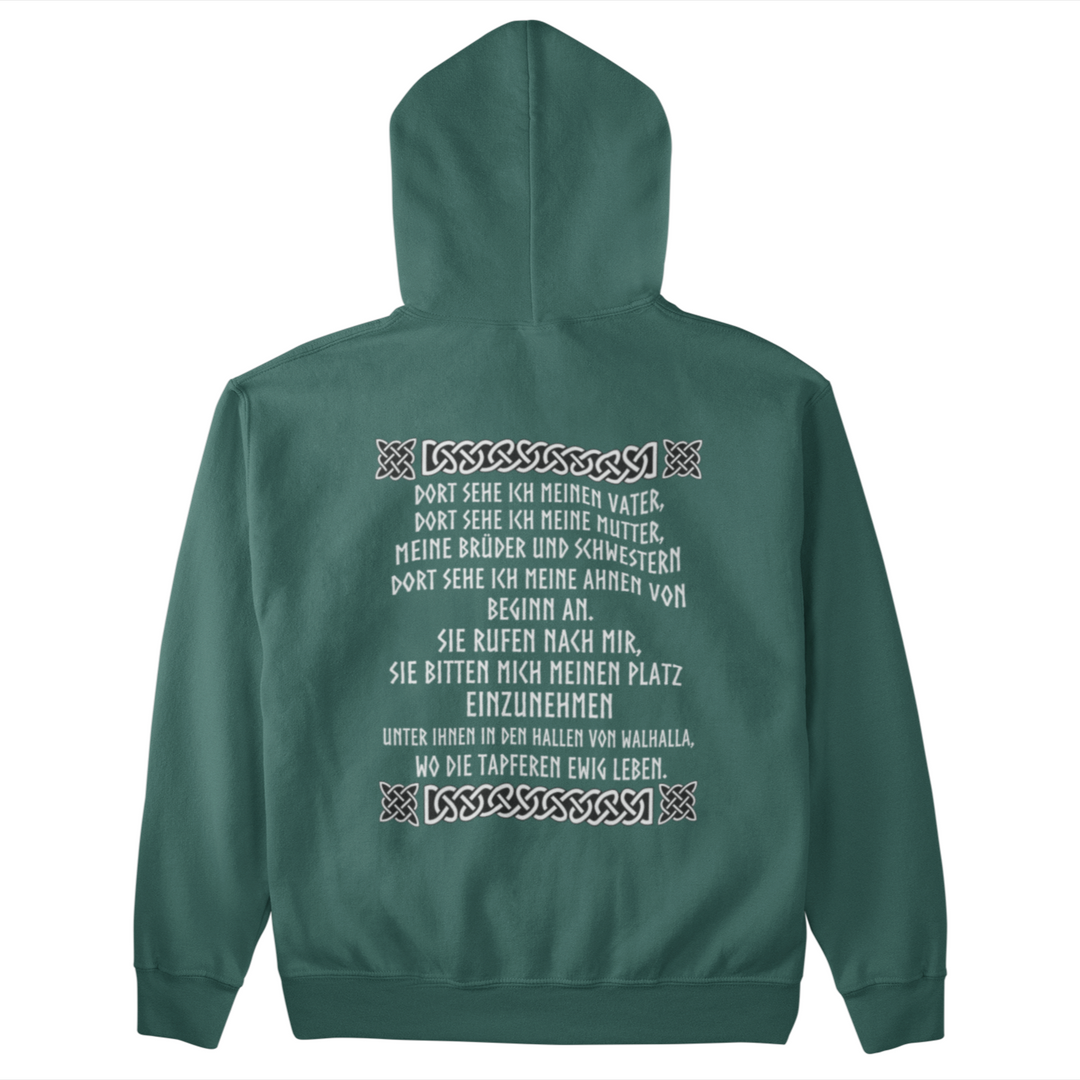 Wikingergebet  - Unisex Organic Hoodie