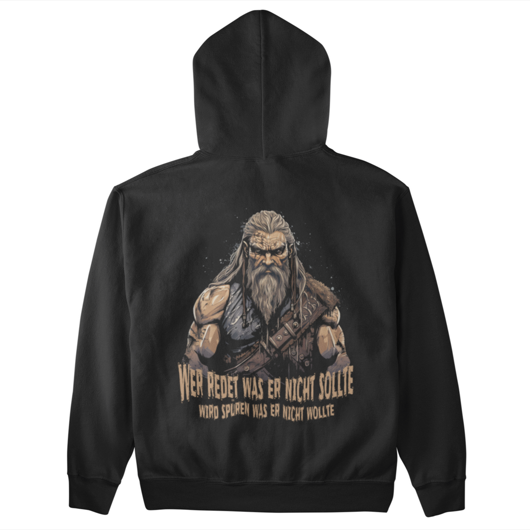 Wer redet was er nicht sollte  - Unisex Organic Hoodie