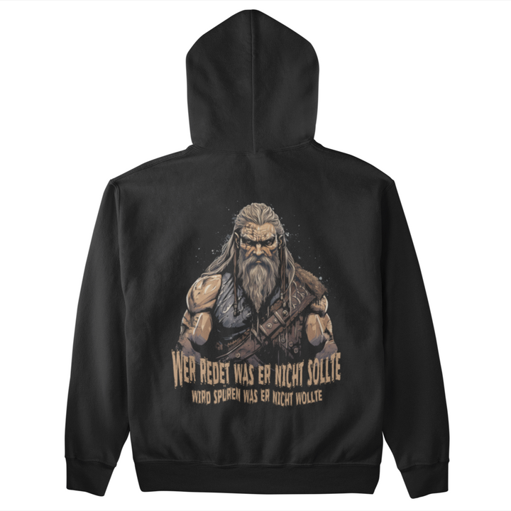 Wer redet was er nicht sollte  - Unisex Organic Hoodie