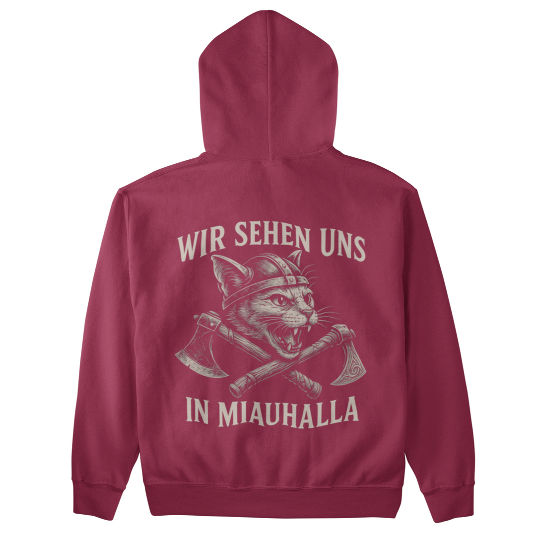 Wir sehen uns in Miauhalla - Unisex Hoodie