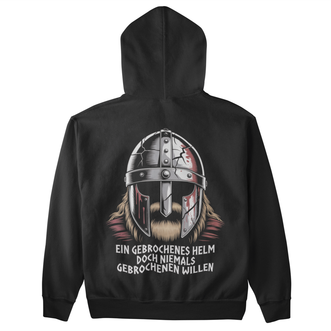 Ein gebrochenes Helm - Unisex Hoodie