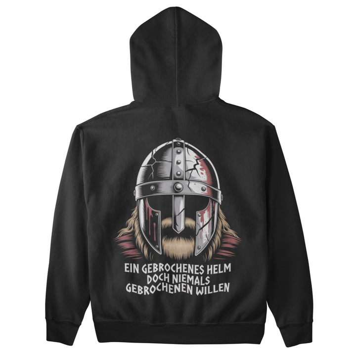 Ein gebrochenes Helm - Unisex Hoodie