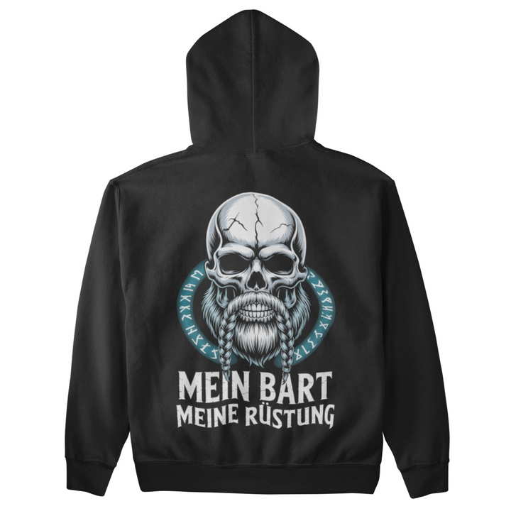 Mein Bart meine Rüstung - Unisex Hoodie