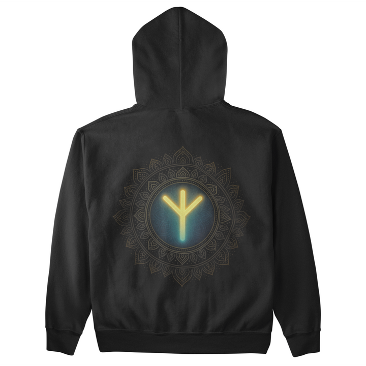 ALGIZ Rune Abwehr und Schutz  - Unisex Hoodie