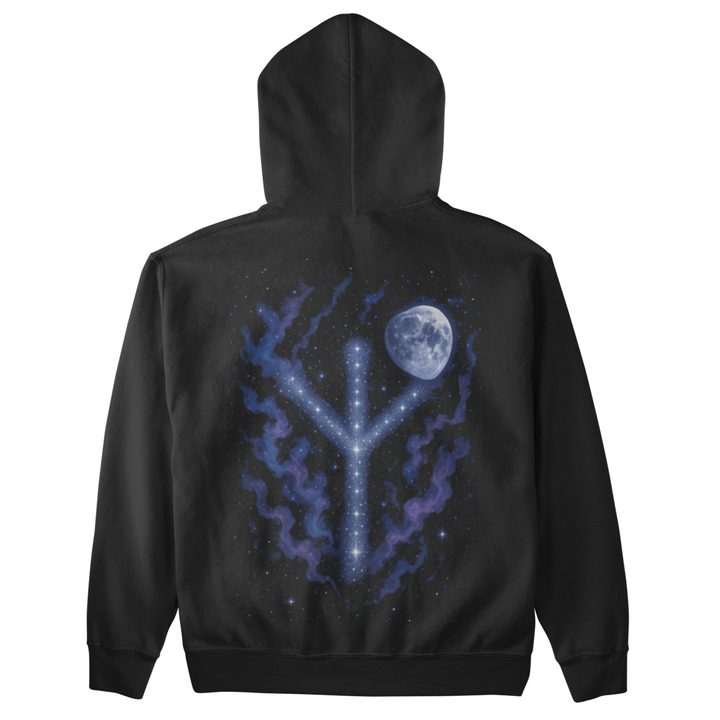 ALGIZ Rune Weltall  - Unisex Hoodie