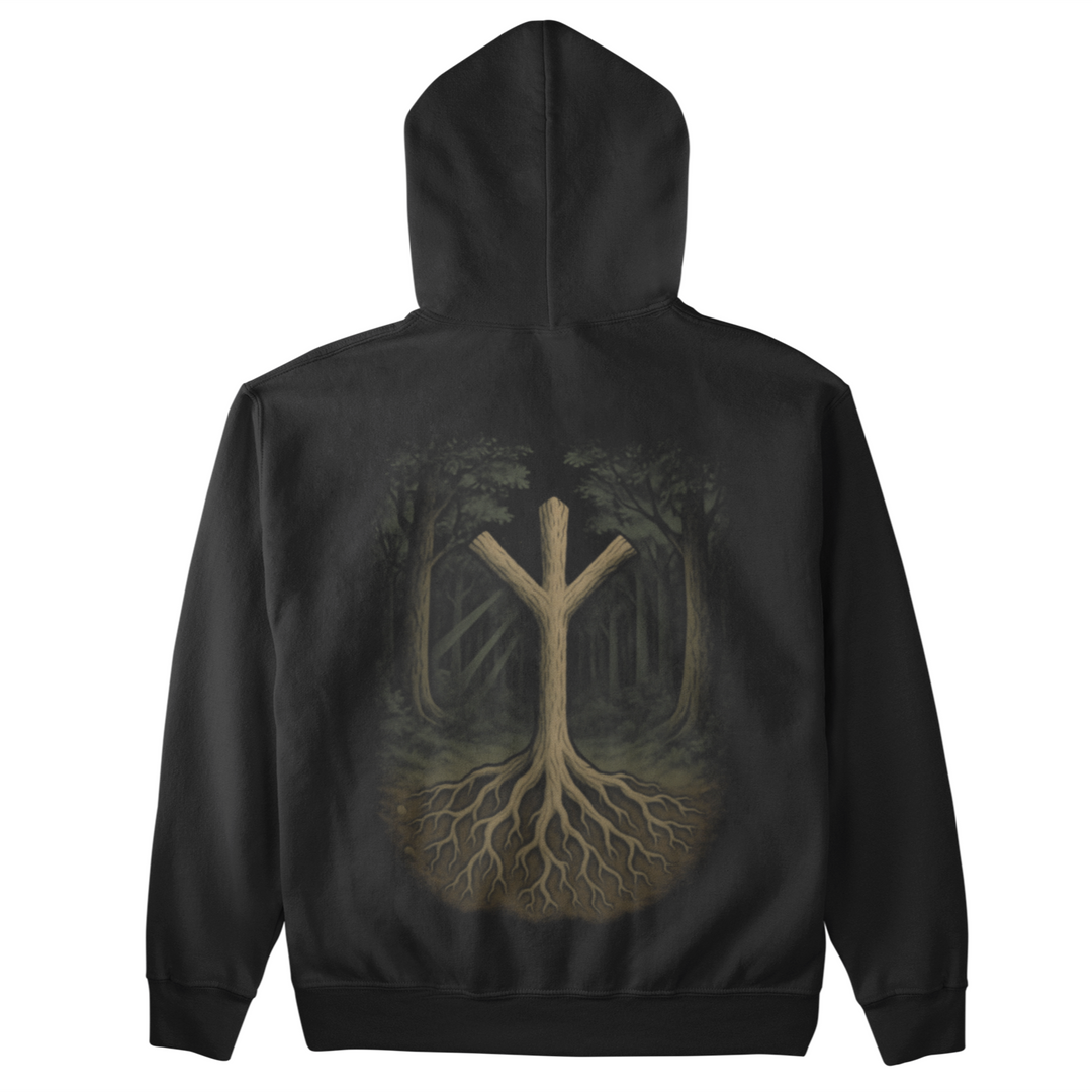 ALGIZ Rune Natur  - Unisex Hoodie