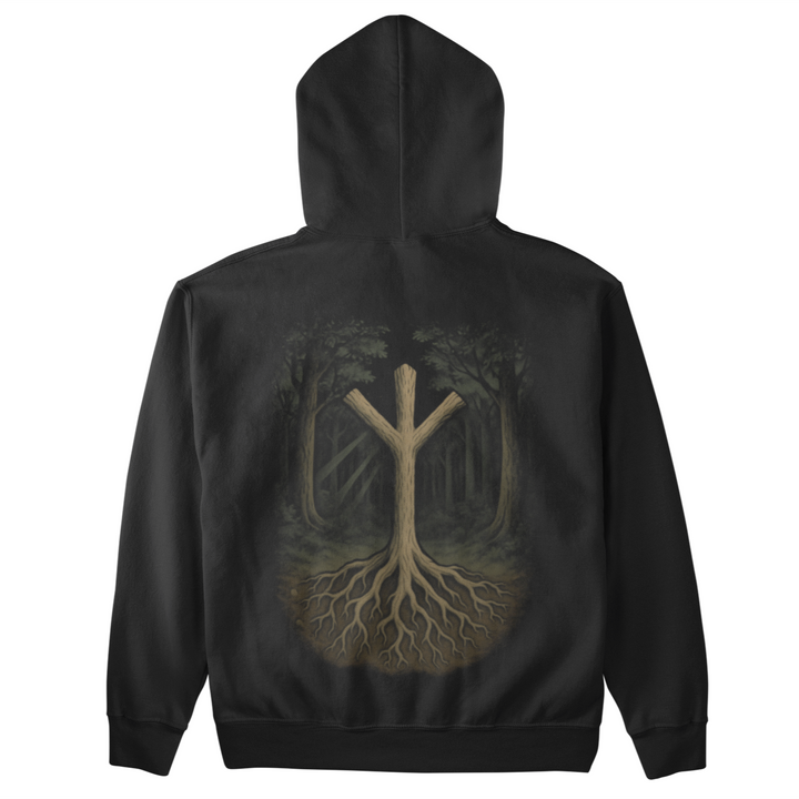 ALGIZ Rune Natur  - Unisex Hoodie