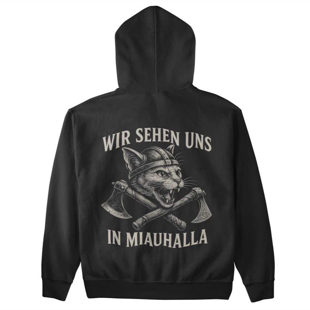 Wir sehen uns in Miauhalla - Unisex Hoodie