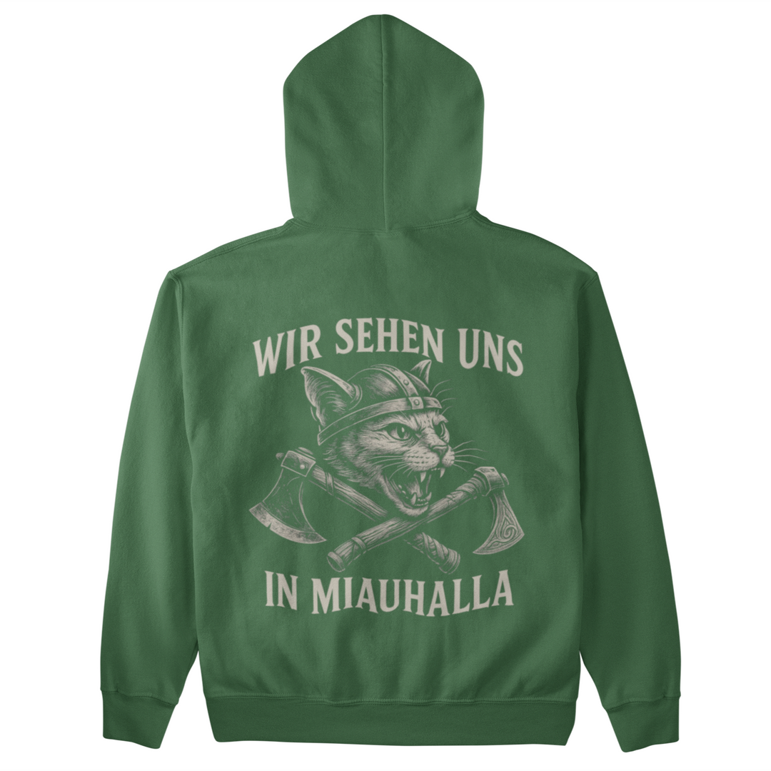 Wir sehen uns in Miauhalla - Unisex Hoodie