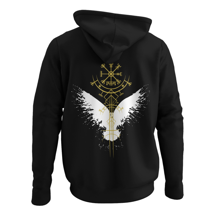 Rabe Wikingerkompass   - Zip-Hoodie