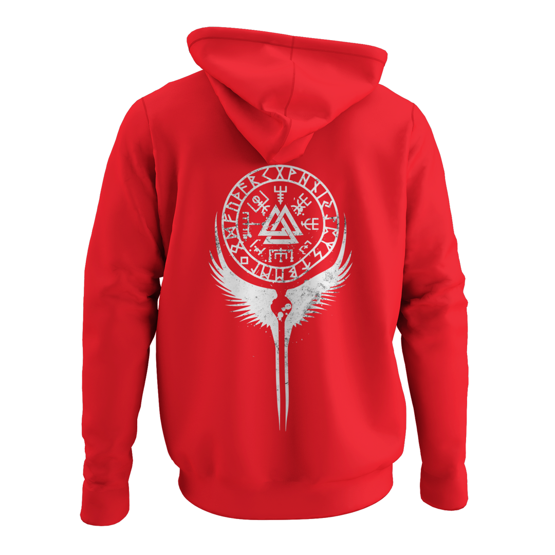 Walküre Flügel  - Zip-Hoodie
