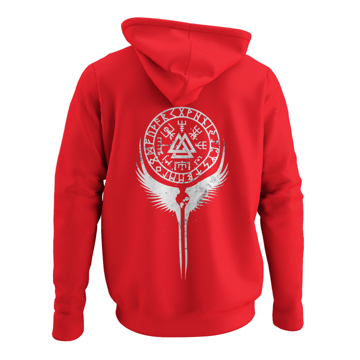 Walküre Flügel  - Zip-Hoodie