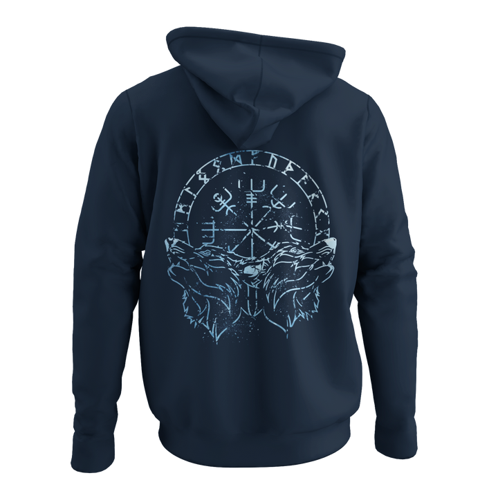 Nordic Wolf   - Zip-Hoodie