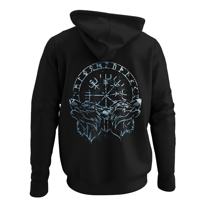 Nordic Wolf   - Zip-Hoodie