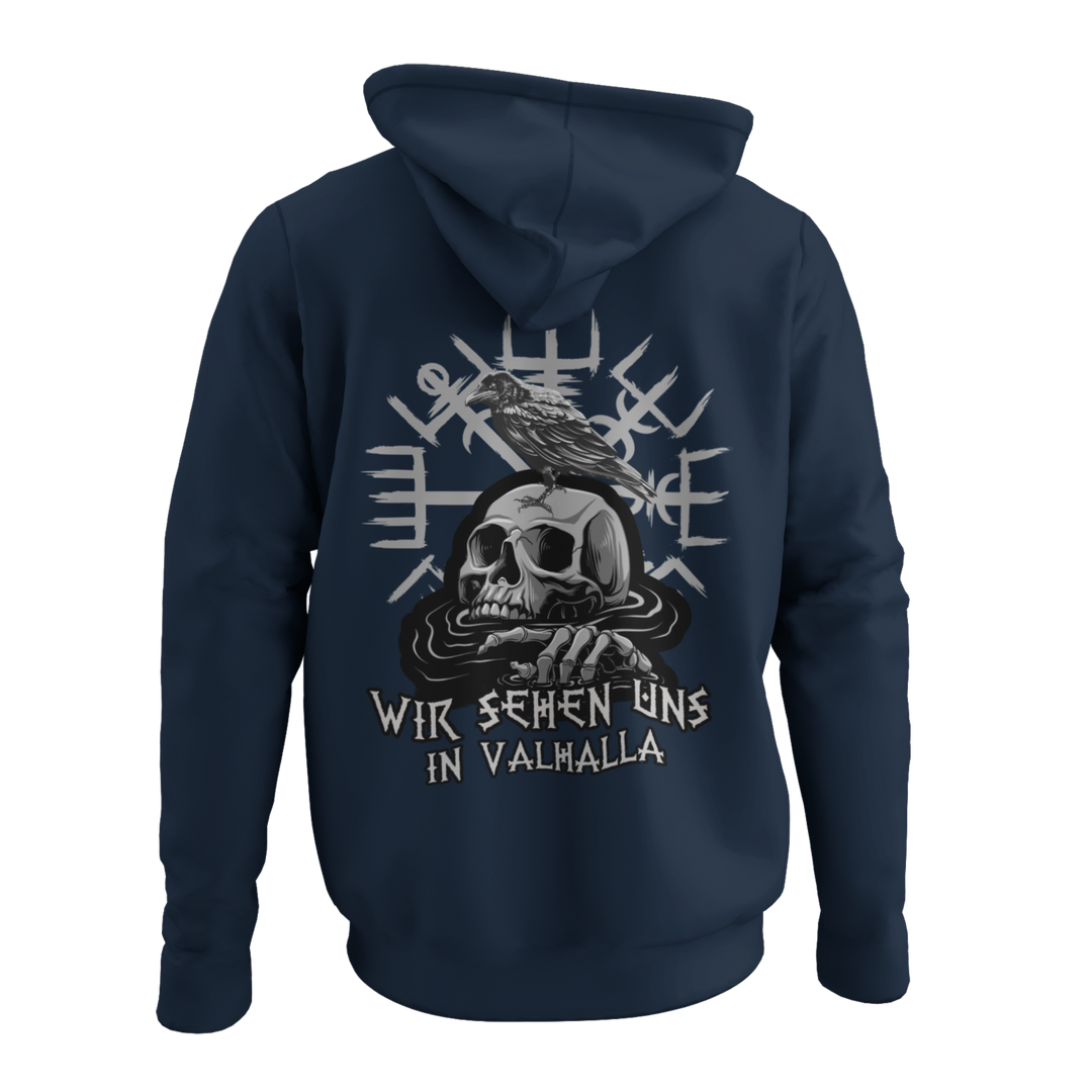Wir sehen uns in Valhalla  - Zip-Hoodie