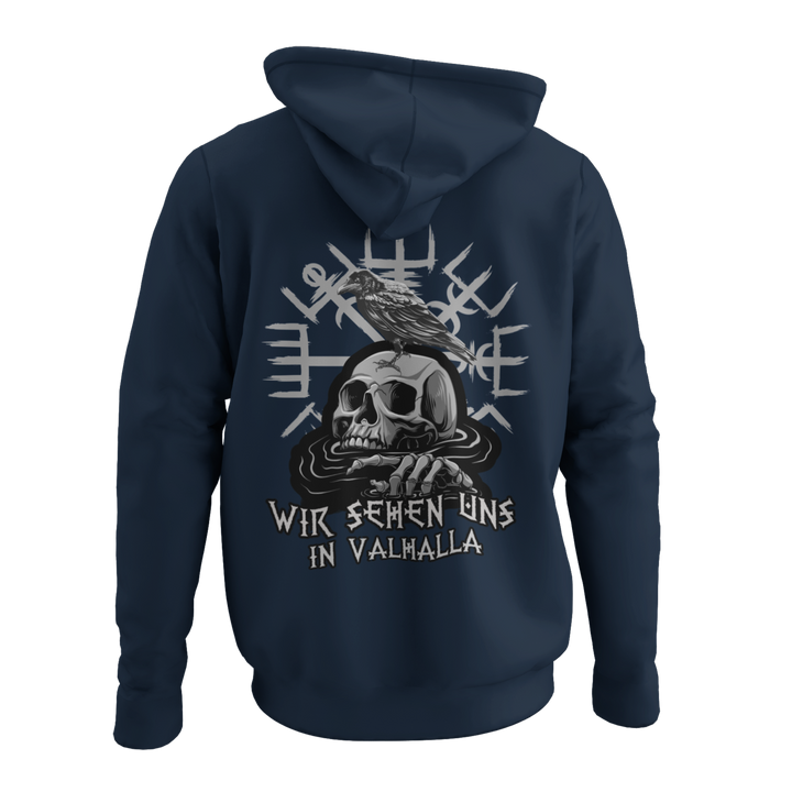Wir sehen uns in Valhalla  - Zip-Hoodie