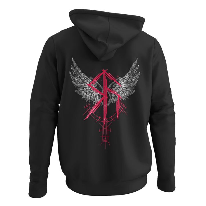 Walküre Flügel  - Zip-Hoodie