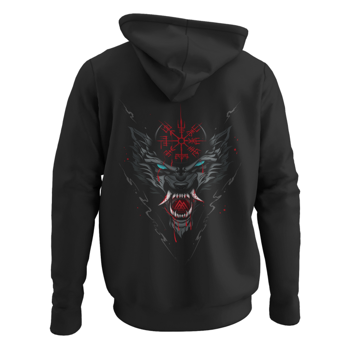 Fenrir Valknut  - Zip-Hoodie