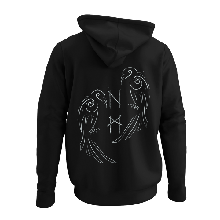 Viking Raben   - Zip-Hoodie