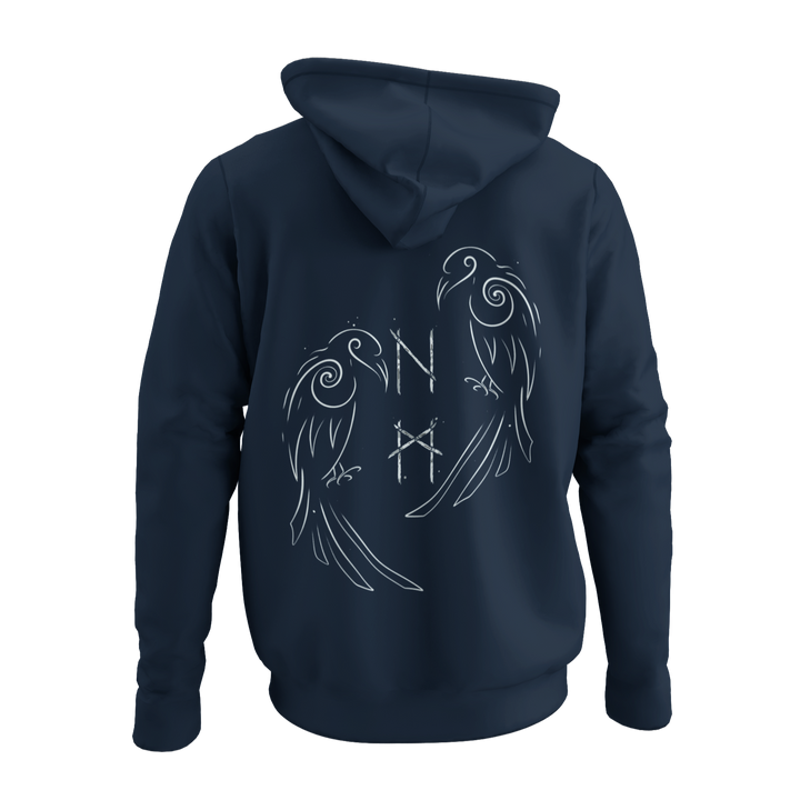 Viking Raben   - Zip-Hoodie
