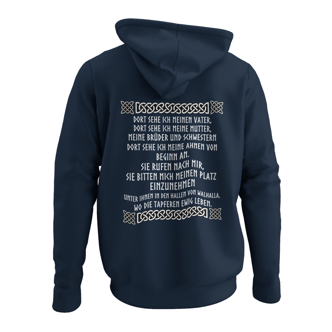 Wikingergebet  - Zip-Hoodie