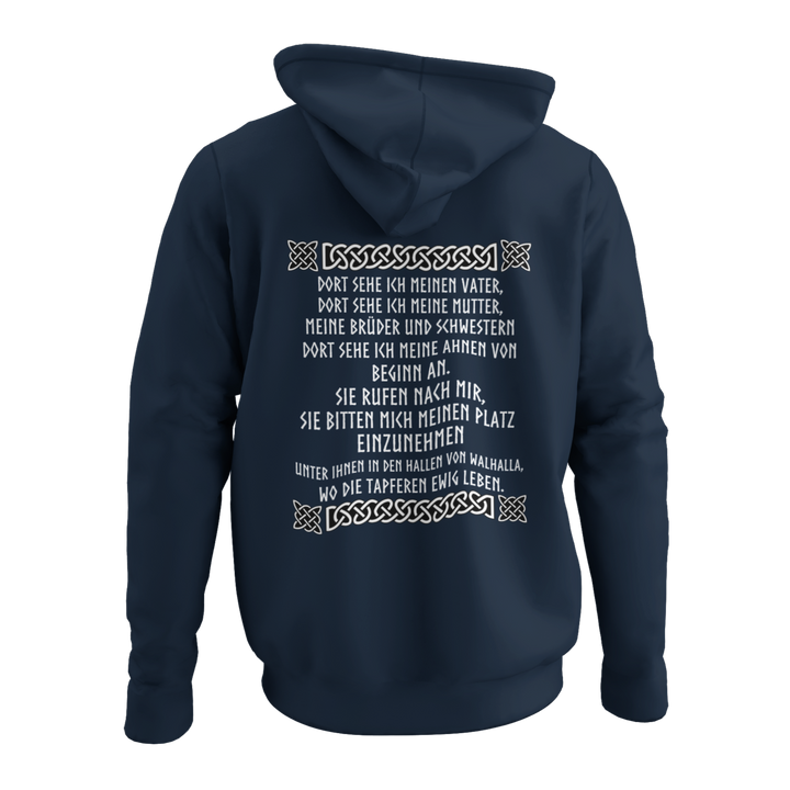 Wikingergebet  - Zip-Hoodie