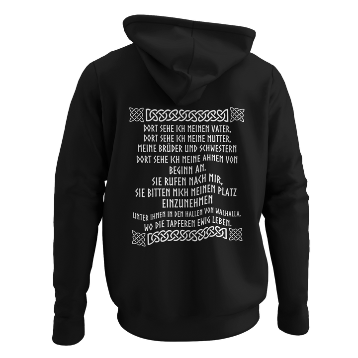 Wikingergebet  - Zip-Hoodie