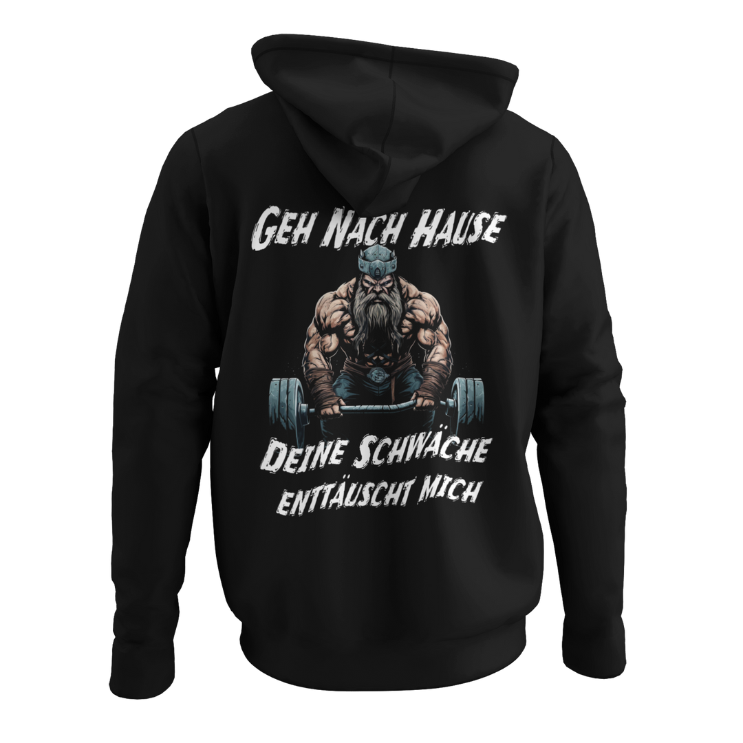 Geh nach hause  - Zip-Hoodie
