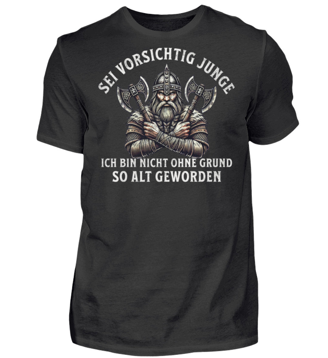 Sei vorsichtig Junge ! - Herren Shirt