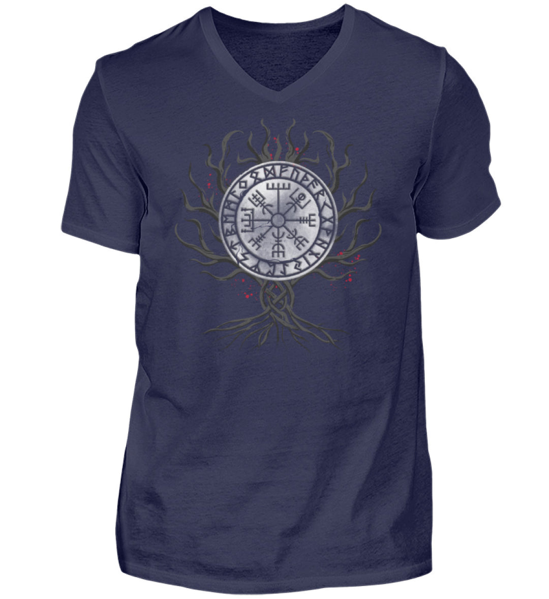 Yggdrasil - Herren V-Neck Shirt