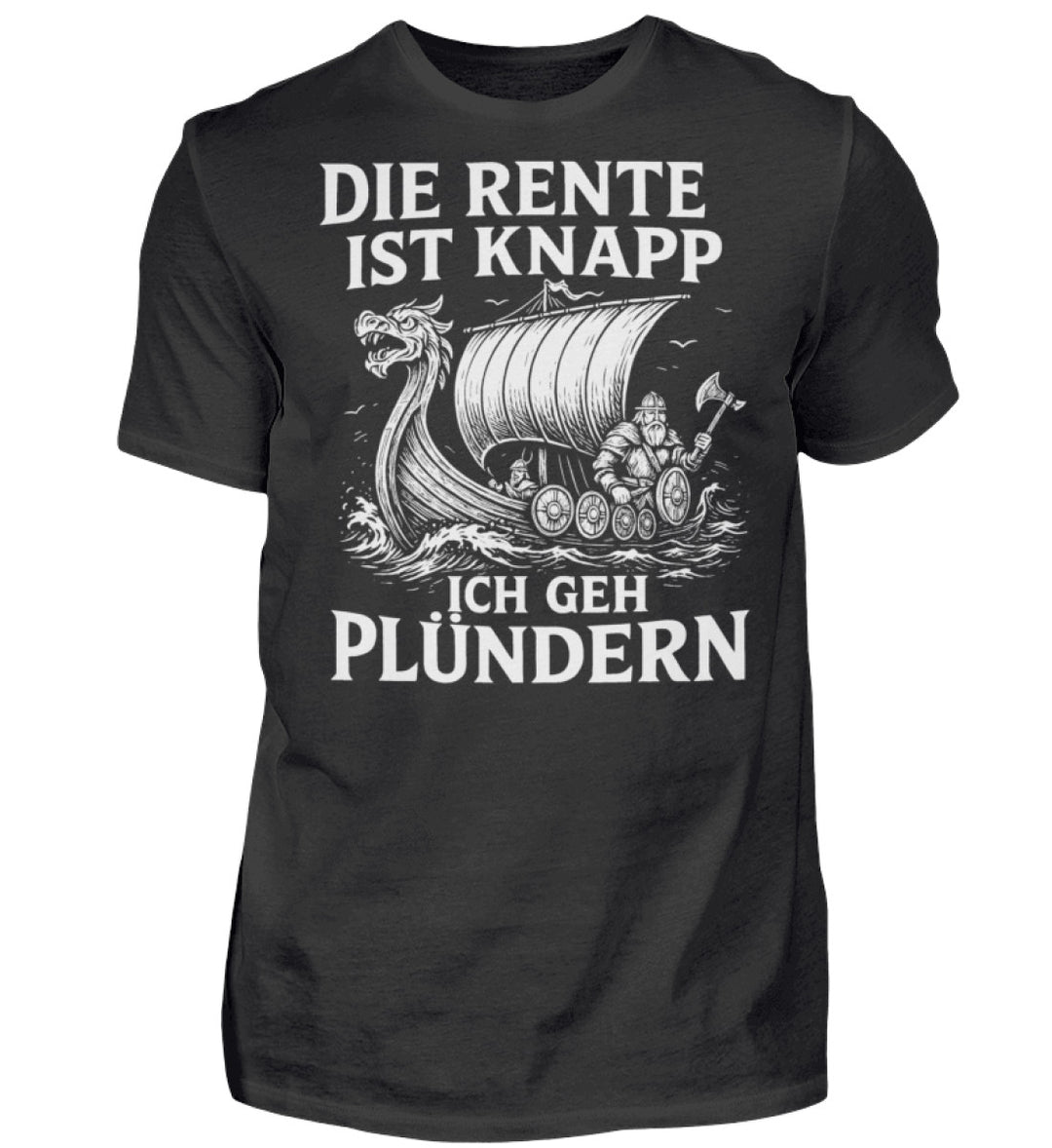 Die Rente ist knapp - Herren Shirt