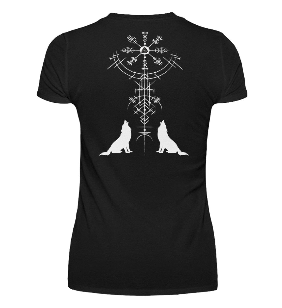 Viking Simbolo Vegvisir Grigio Palestra Uomo T-Shirt 100% Cotone - Foto 3