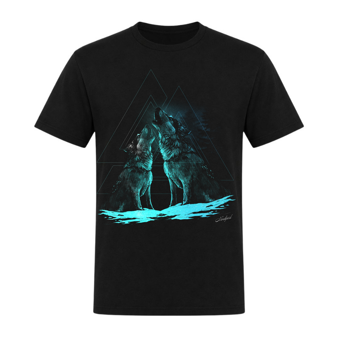 Wolf Ragnarok - Unisex T-Shirt - schwarz