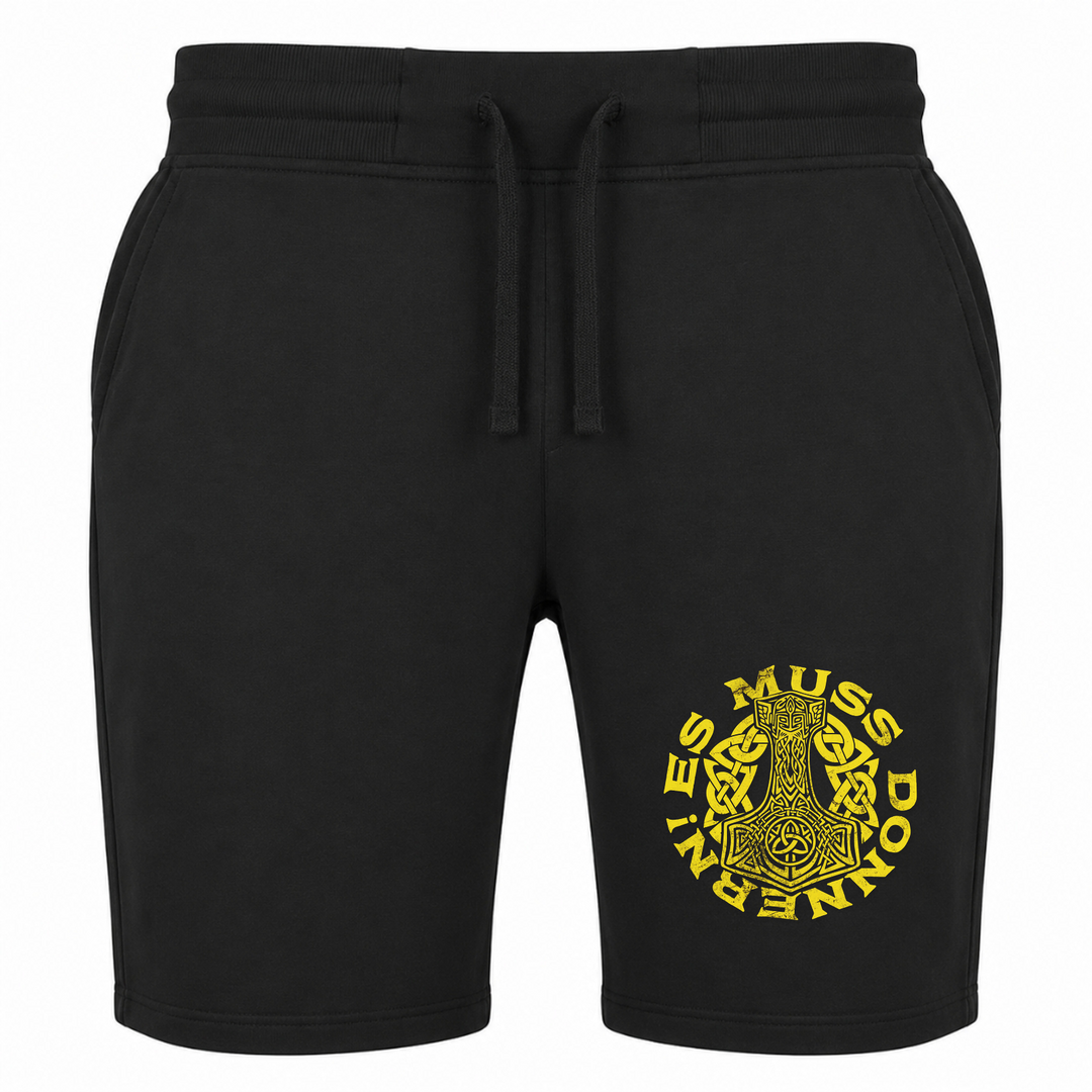 Es muss Donnern - Terry Shorts - schwarz