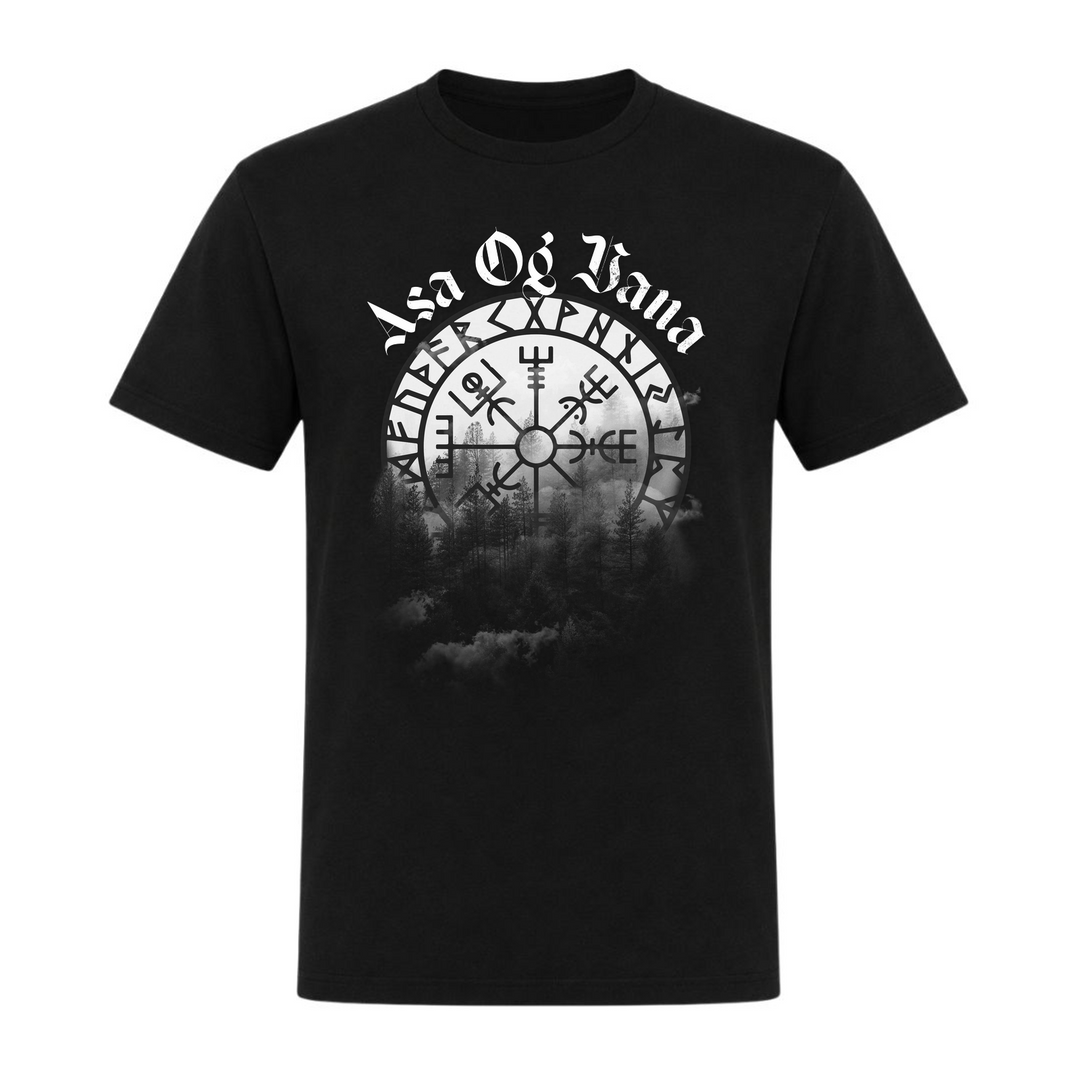 Asa og Vana - Unisex T-Shirt - schwarz