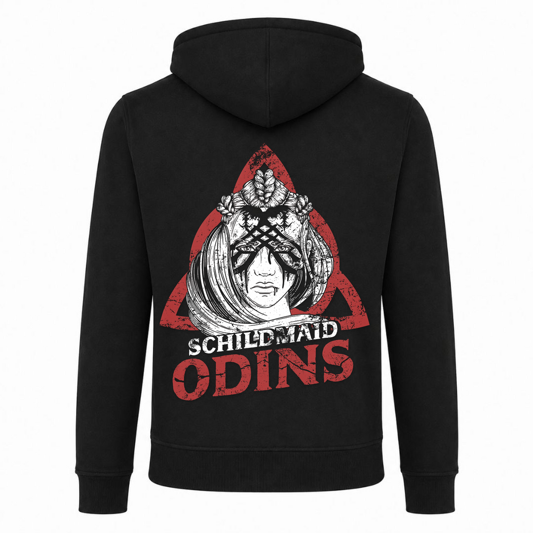 Schildmaid Odins - Premium Hoodie Unisex Heavy Zip Hoody - schwarz