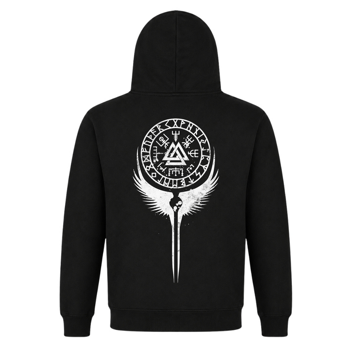 Walküre Valknut - Premium Hoodie Unisex - Black