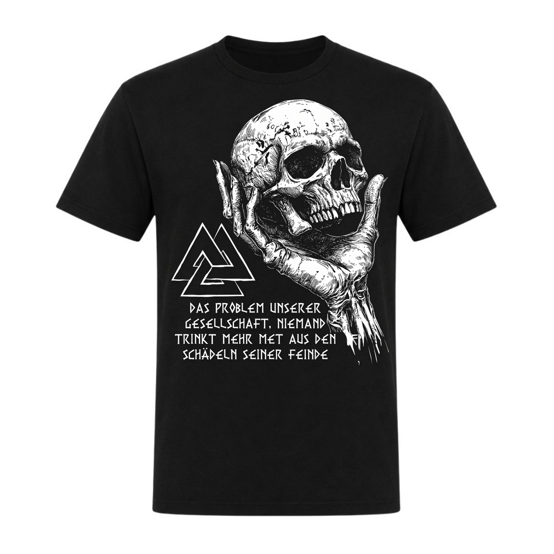 Das Problem unserer Gesellschaft - Unisex T-Shirt - schwarz