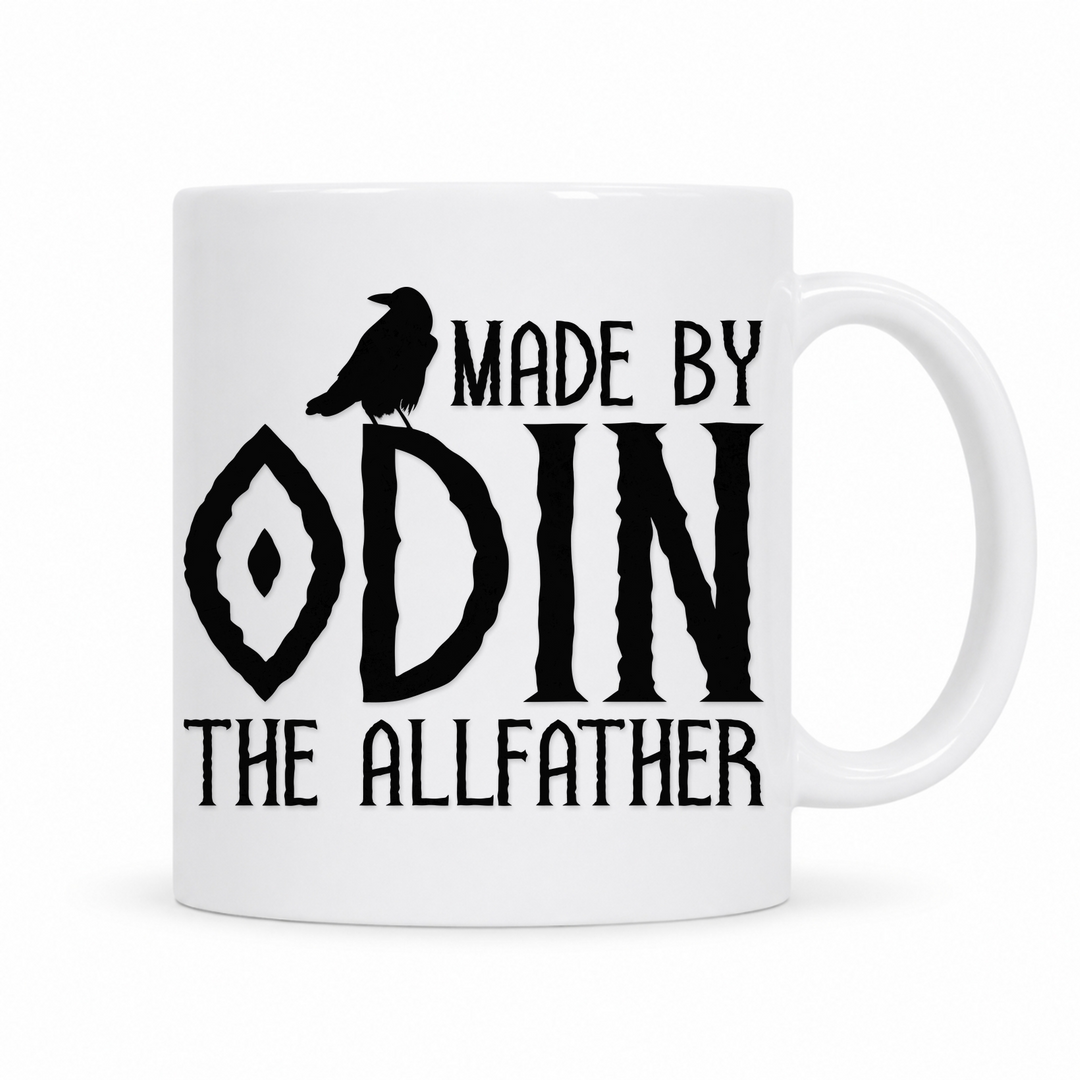 Made by Odin - Keramiktasse - weiß