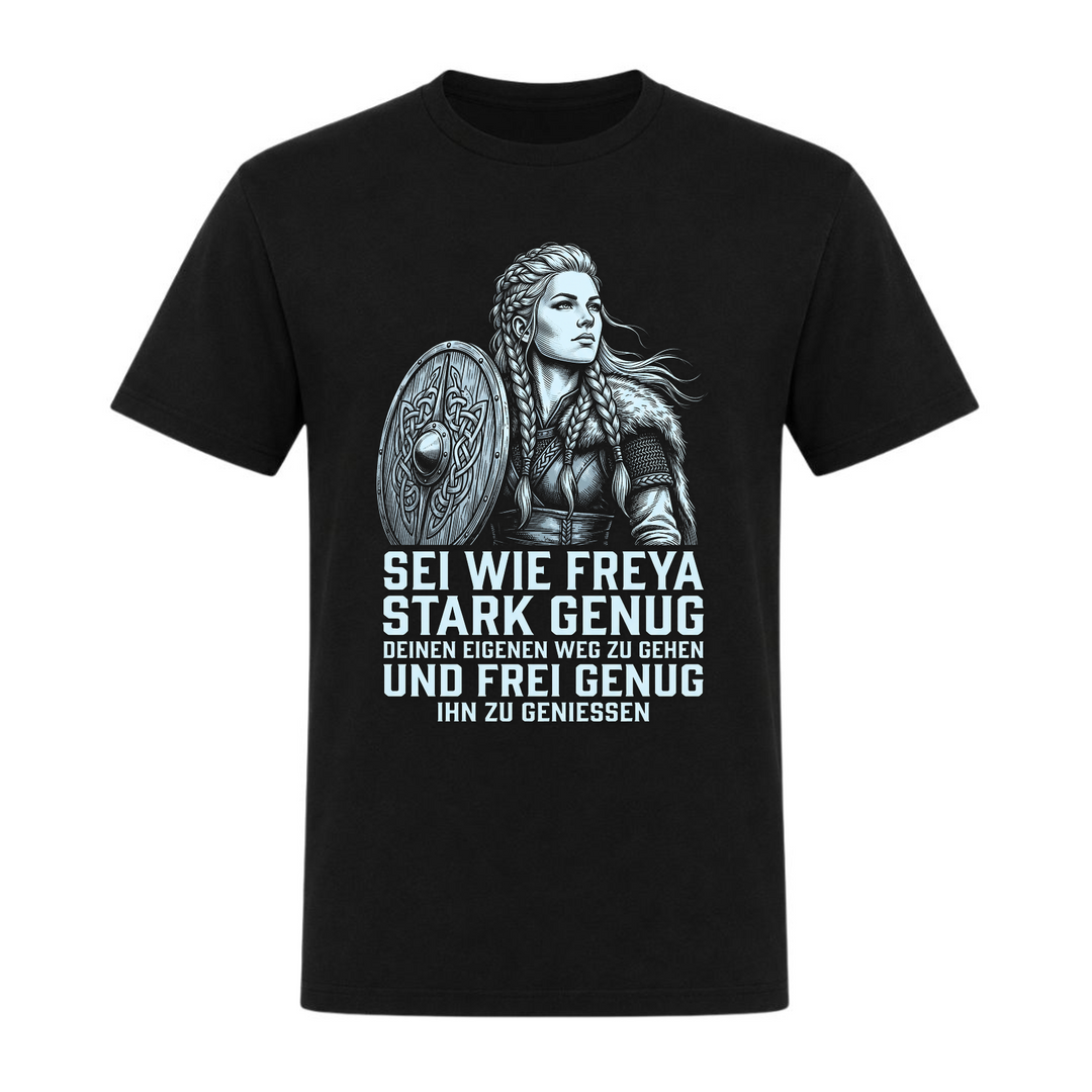 Se wie Freya - Unisex T-Shirt - schwarz