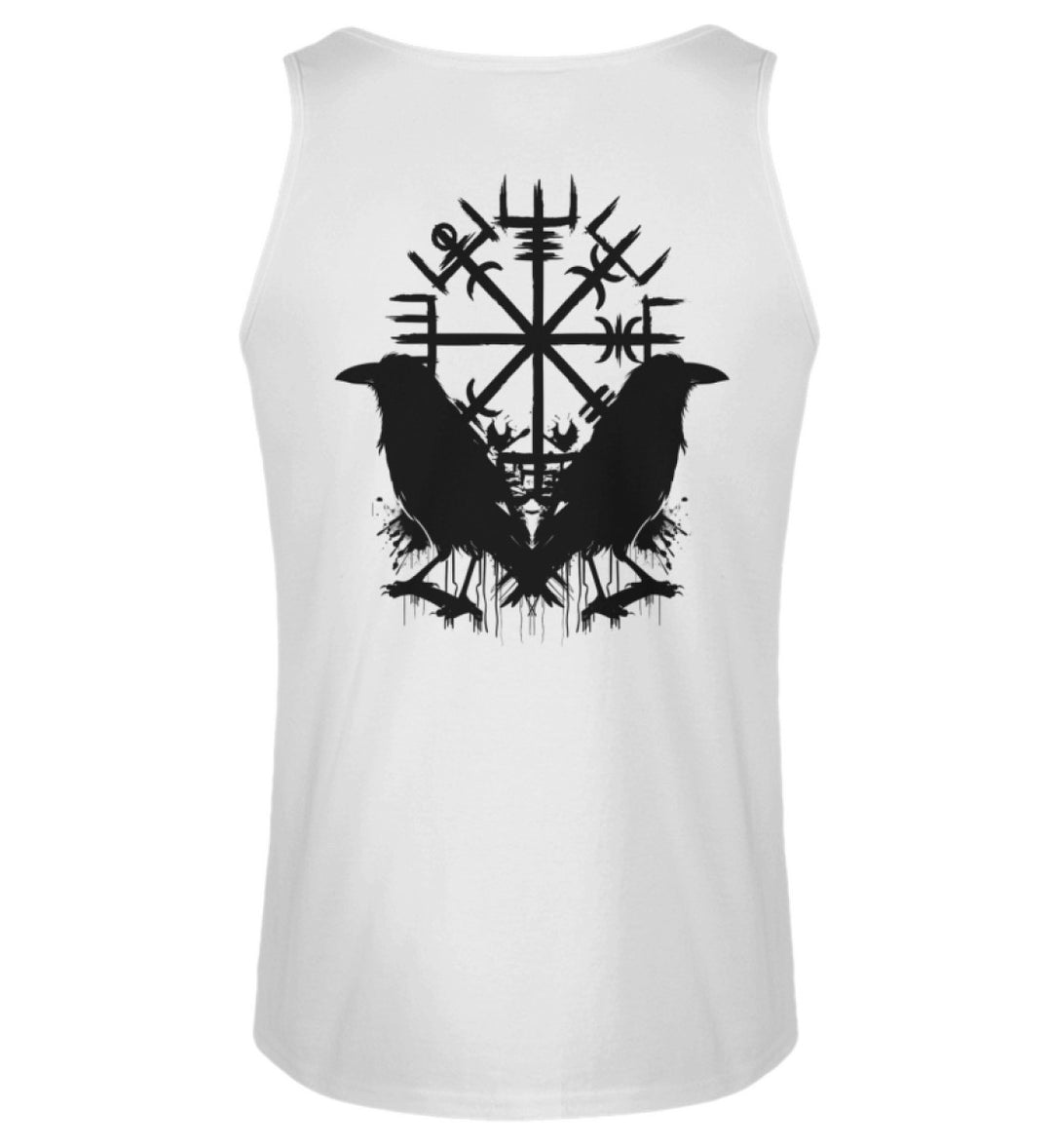 Raven Vegvisir - Débardeur pour hommes Backprint