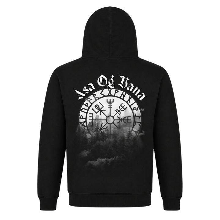 Asa Og Vana - Premium Hoodie Unisex - Black