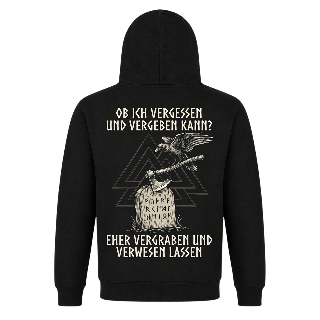 Vergessen & Vergeben - Premium Hoodie Unisex - Black