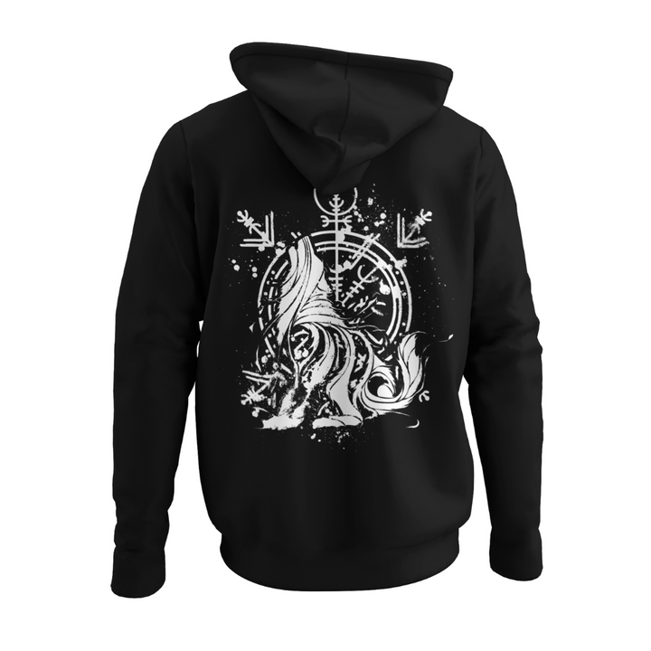 Odins Wolf   - Zip-Hoodie