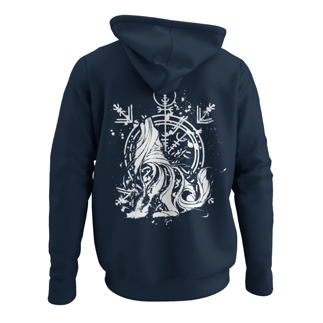 Odins Wolf   - Zip-Hoodie