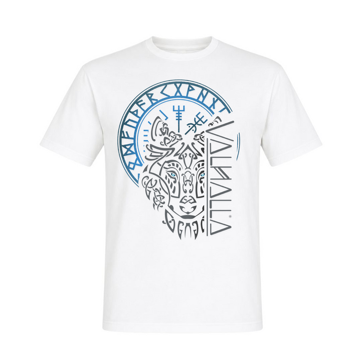 Wolf Ragnarök - Unisex T-Shirt - weiß