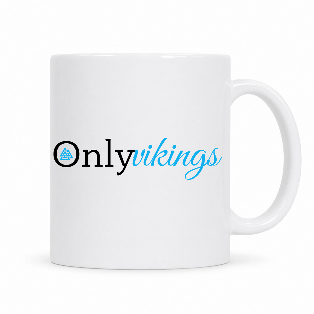 Only Vikings - Keramiktasse - weiß