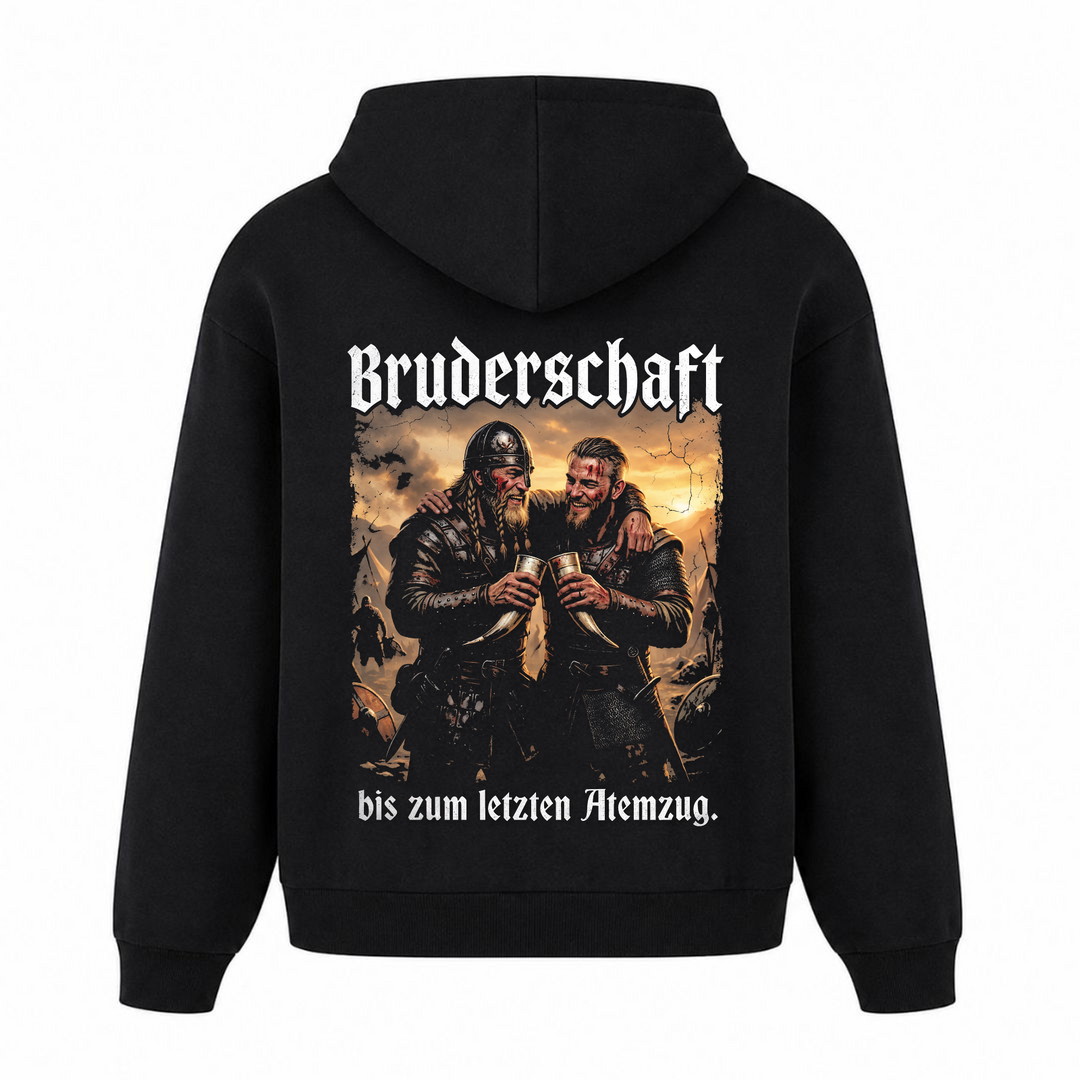 Bruderschaft - Premium Hoodie Unisex Oversized Hoodie - Schwarz